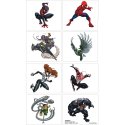 Spiderman Webbed Wonder Tattoos (Set of 8) | Spiderman