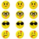 Emoji Icing Decorations (Pack of 12) | Emoji Party Supplies