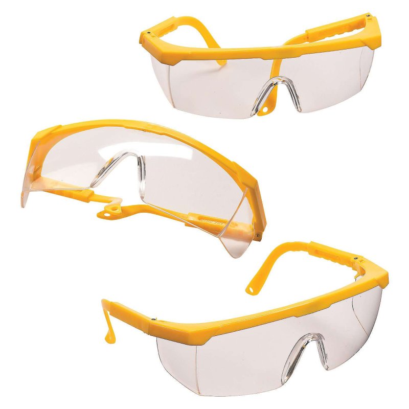 Construction Yellow Plastic Glasses (Pack of 12) | Construction Party Supplies