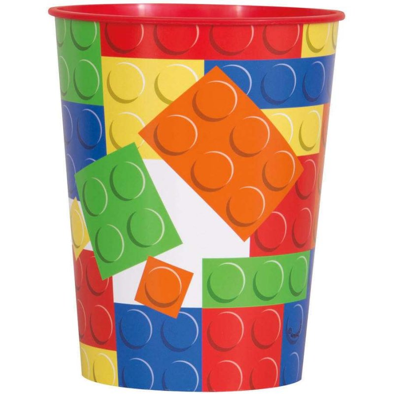 Block Party Plastic Cup | Lego Party Supplies
