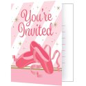 Ballerina Party Invitations (Pack of 8) | Ballerina Party Supplies