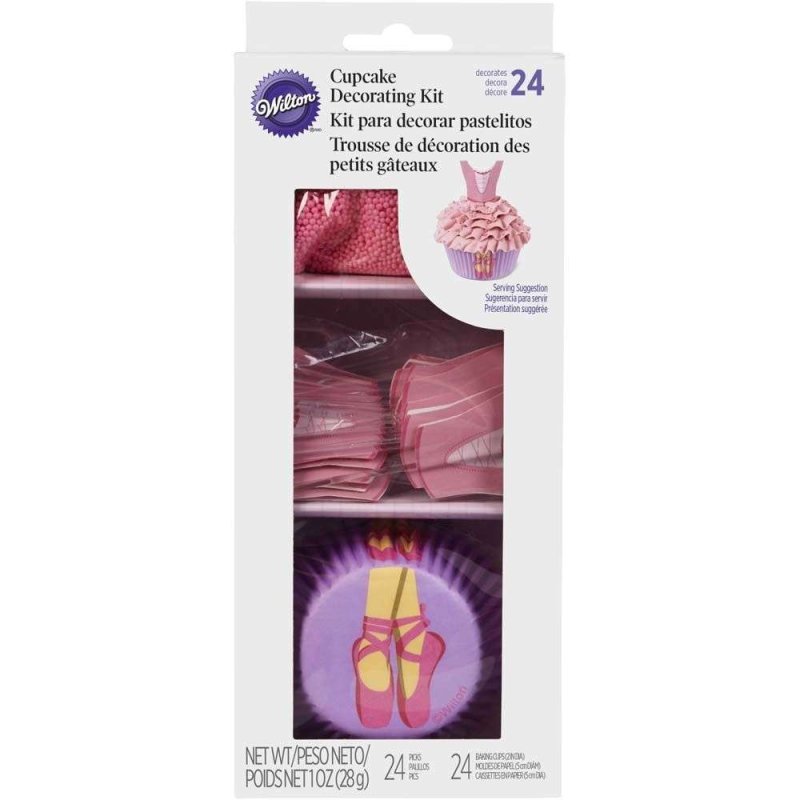 Wilton Ballerina Cupcake Decorating Kit | Discontinued Party Supplies