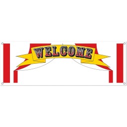 Circus Welcome Write-On Banner | Circus Party Supplies