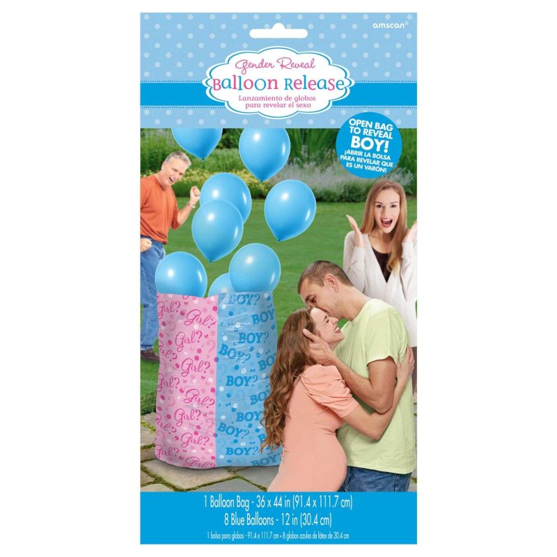 Gender Reveal Boy Balloon Kit | Gender Reveal Party Supplies