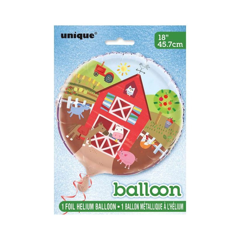 Farm Party Foil Helium Balloon | Discontinued Party Supplies