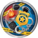 Police Party Large Plates (Pack of 8) | Police Party Supplies