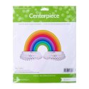 Rainbow Cloud Honeycomb Centrepiece | Unicorn Party Supplies