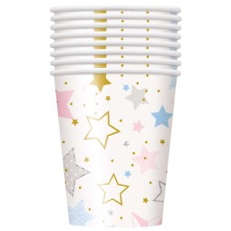 Twinkle Twinkle Little Star Paper Cups (Pack of 8) | Twinkle Twinkle Little Star Party Supplies