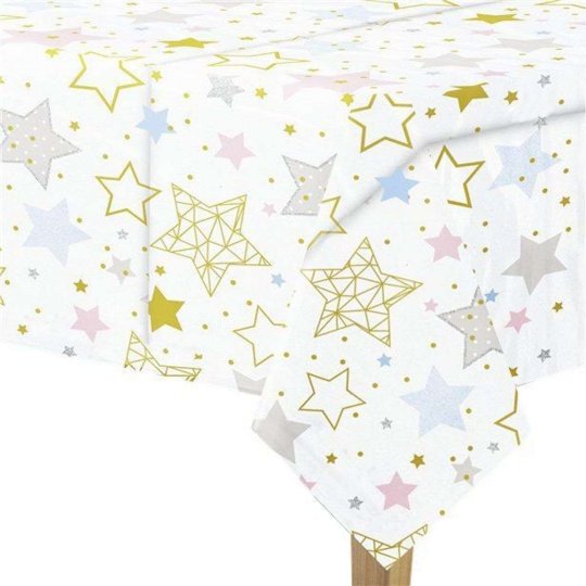 Twinkle Twinkle Little Star Plastic Tablecloth | Twinkle Twinkle Little Star Party Supplies