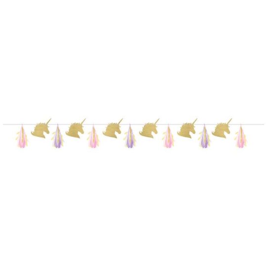 Unicorn Sparkle Tassel Garland Banner | Discontinued Party Supplies