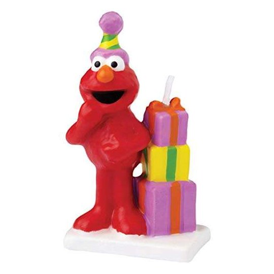 Wilton Sesame Street Elmo Birthday Candle | Wilton Party Supplies