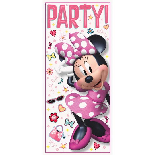 Minnie Mouse Party Door Banner | Minnie Mouse Party Supplies
