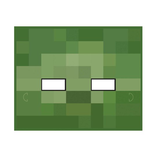 Minecraft Party Masks (Pack of 8) | Minecraft Party Supplies