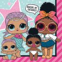 LOL Surprise Large Napkins (Pack of 16) | Discontinued Party Supplies
