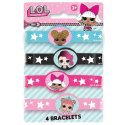 LOL Surprise Rubber Wristbands (Set of 4) | LOL Surprise Party Supplies
