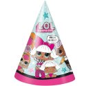 LOL Surprise Party Hats (Pack of 8) | LOL Surprise Party Supplies