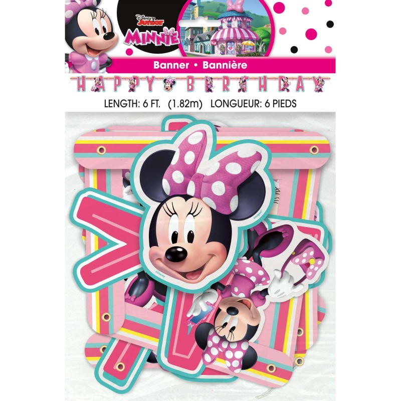 Minnie Mouse Birthday Party Banner | Minnie Mouse Party Supplies