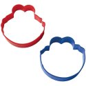 Sesame Street Cookie Monster & Elmo Cookie Cutter Set (2 Piece) | Sesame Street Party Supplies
