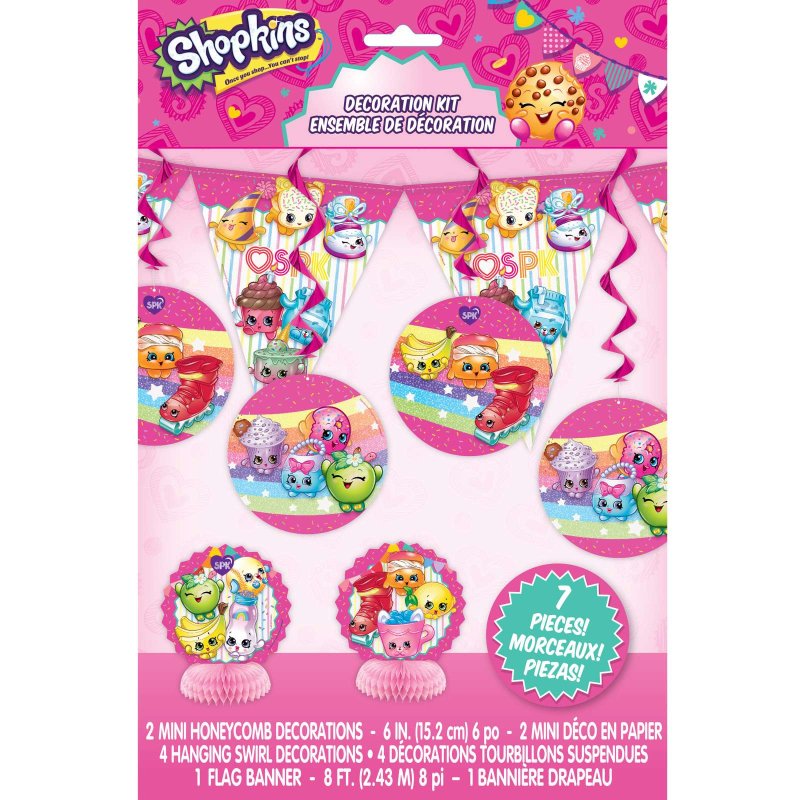 Shopkins Room Decorating Kit (9 Pieces) | Shopkins
