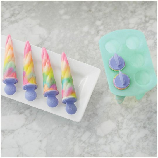 Wilton Silicone Unicorn Horn Mold (Set of 6) | Unicorn Party Supplies