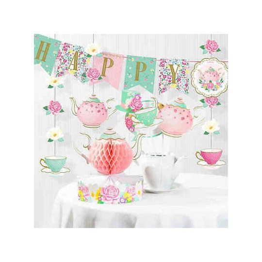 Floral Tea Party Tiaras (Pack of 4) | Discontinued Party Supplies