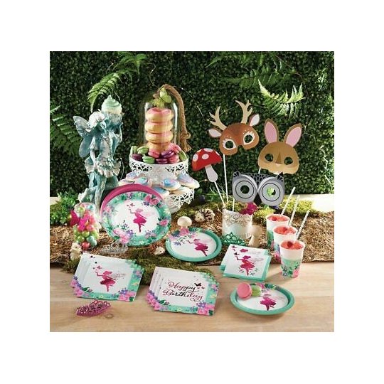 Floral Fairy Sparkle Foil Balloon | Fairies Party Supplies