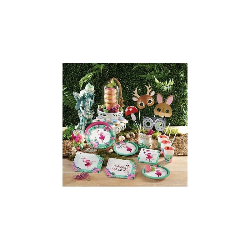 Floral Fairy Sparkle Foil Balloon | Fairies Party Supplies