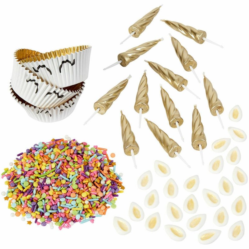 Wilton Unicorn Cupcake Decorating Kit (Set of 12) | Wilton Party Supplies