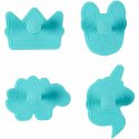 Wilton Stamp Cookie Cutters (Set of 4) | Wilton Party Supplies