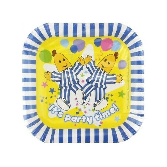 Bananas in Pyjamas Small Paper Plates (Pack of 8) | Bananas in Pyjamas Party Supplies