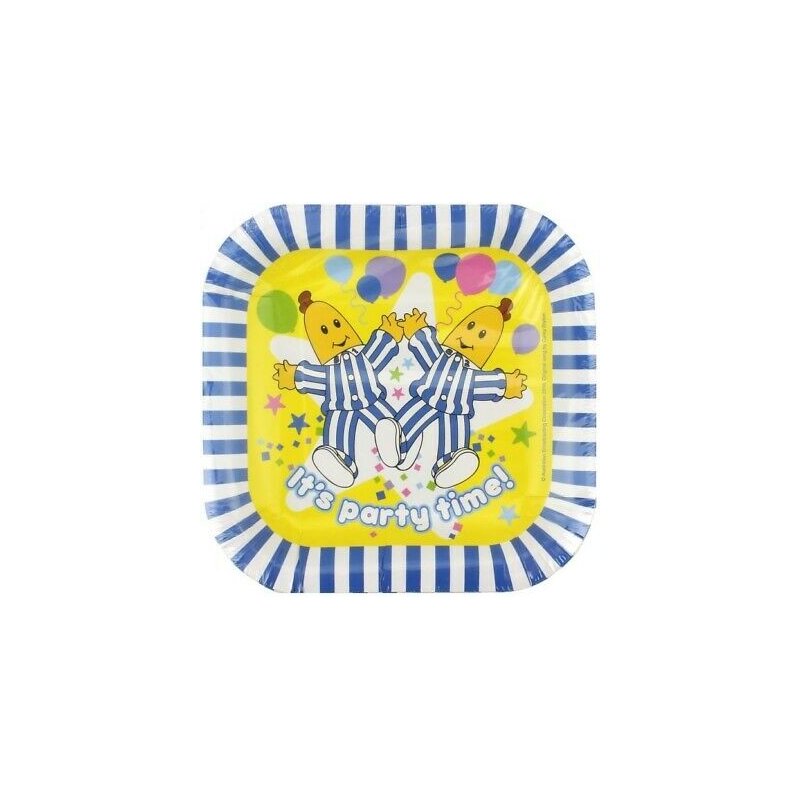 Bananas in Pyjamas Small Paper Plates (Pack of 8) | Bananas in Pyjamas Party Supplies