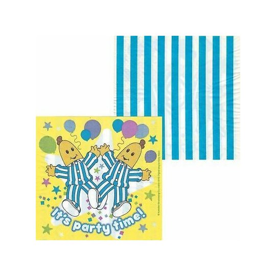 Bananas in Pyjamas Large Napkins (Pack of 16) | Bananas in Pyjamas Party Supplies