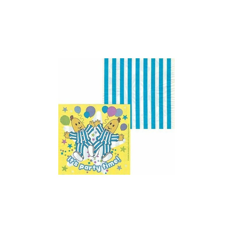 Bananas in Pyjamas Large Napkins (Pack of 16) | Bananas in Pyjamas Party Supplies