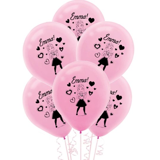 The Wiggles Emma Latex Balloons (Pack of 6) | Wiggles Party Supplies