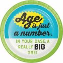 Old Age Humour Small Plates (Pack of 8) | Old Age Humour Party Supplies