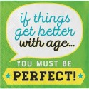 Old Age Humour Small Napkins (Pack of 16) | Old Age Humour Party Supplies