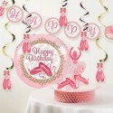 Ballerina Large Plates (Pack of 8) | Ballerina Party Supplies
