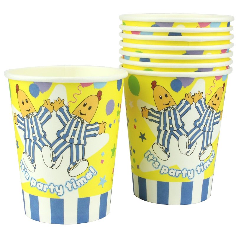 Bananas in Pyjamas Paper Cups (Pack of 8) | Bananas in Pyjamas Party Supplies