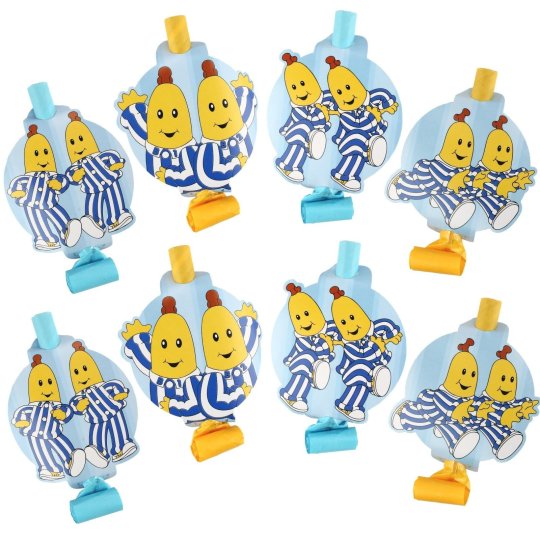 Bananas in Pyjamas Party Blowers (Pack of 8) | Discontinued Party Supplies