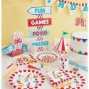 Circus Carnival Plastic Tablecloth | Circus Party Supplies