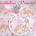Pink Princess Paper Tiara Crowns (Pack of 6) | Discontinued Party Supplies