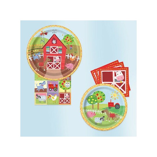 Farm Party Small Napkins (Pack of 16) | Farm Party Party Supplies
