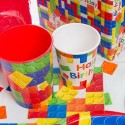 Block Party Paper Cups (Pack of 8) | Lego Party Supplies