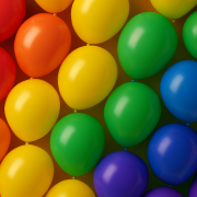 Multi Colour Balloons