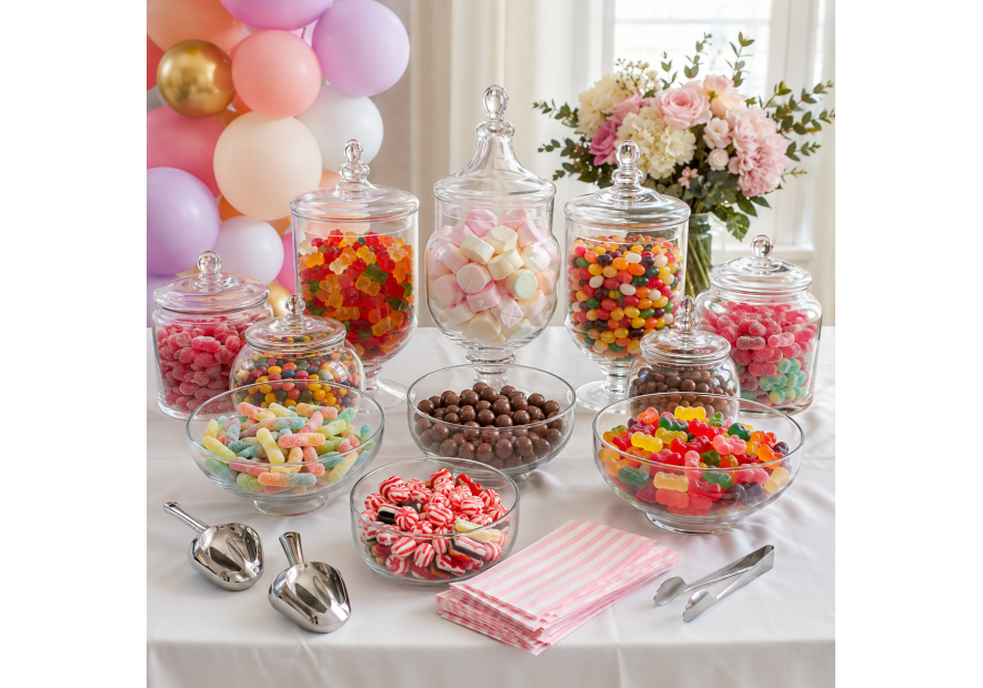 How to Set Up a Candy Buffet: Everything You Need to Know