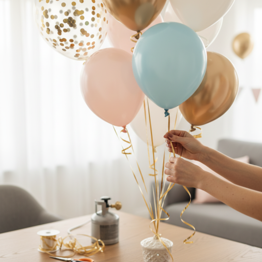 How To Make a Classic Helium Balloon Bouquet