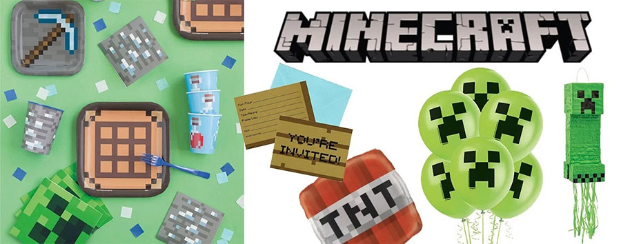 Minecraft Party Supplies